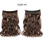 Adjustable Synthetic Hair Curtain Wig for Women