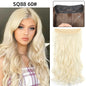 Adjustable Synthetic Hair Curtain Wig for Women