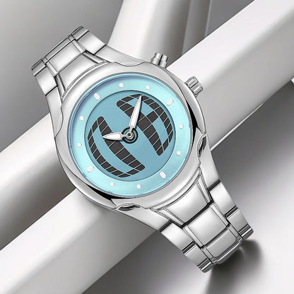 Digital dual-display original quartz wristwatch by My Store, featuring analog hands and digital time display