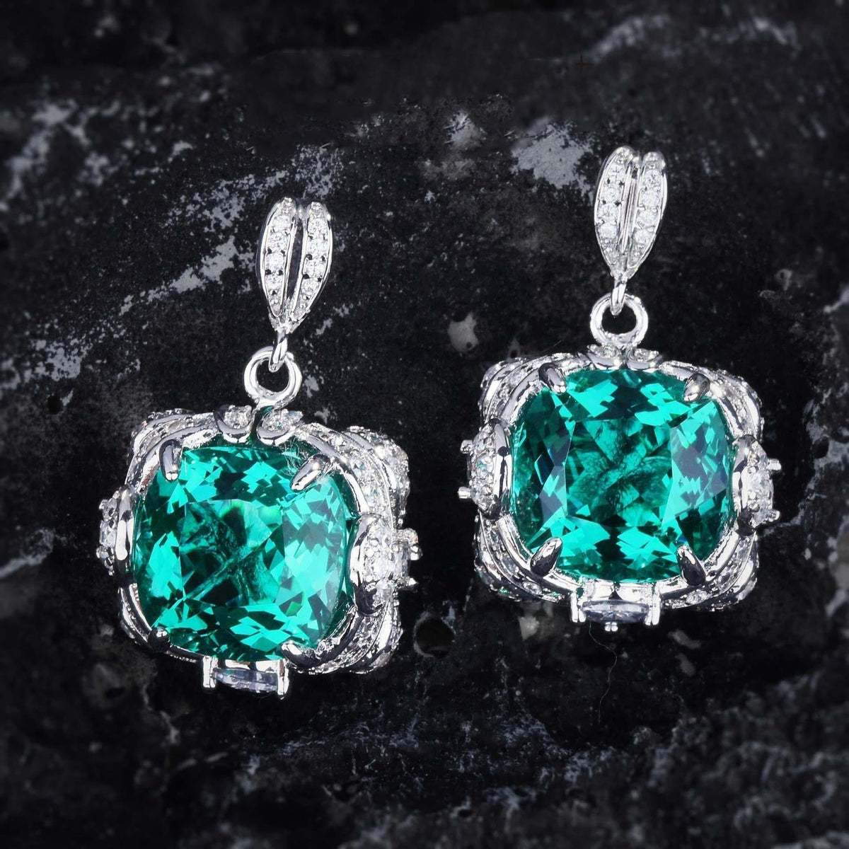 Women's creative all-match ring, necklace and earrings jewelry set with coordinated design