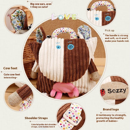 Children's cartoon school bag backpack by My Store, colorful design with padded shoulder straps