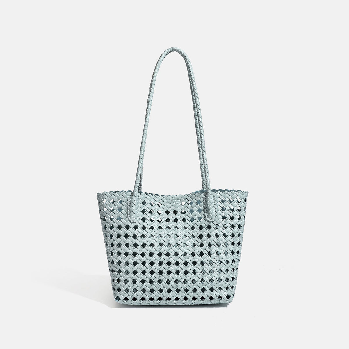 Stylish women's vacation shoulder handbag tote with under-arm design and spacious silhouette