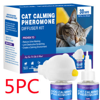Pet cat and dog anti-stress mood soothing agent aromatherapy diffuser by My Store