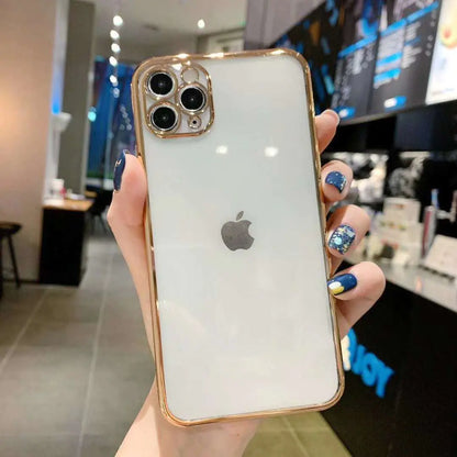 Right Angle Plating Mobile Phone Case