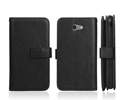 J327 Flip Case with Card Holder for Phones, Unisex