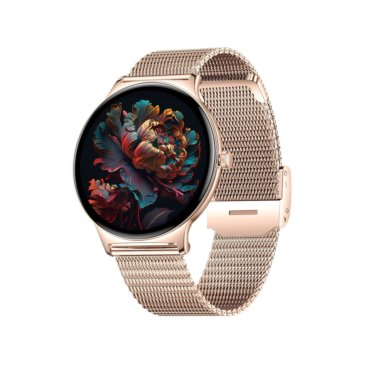 V89 smart ultra-thin call-enabled watch by My Store with slim digital display and modern wristband design