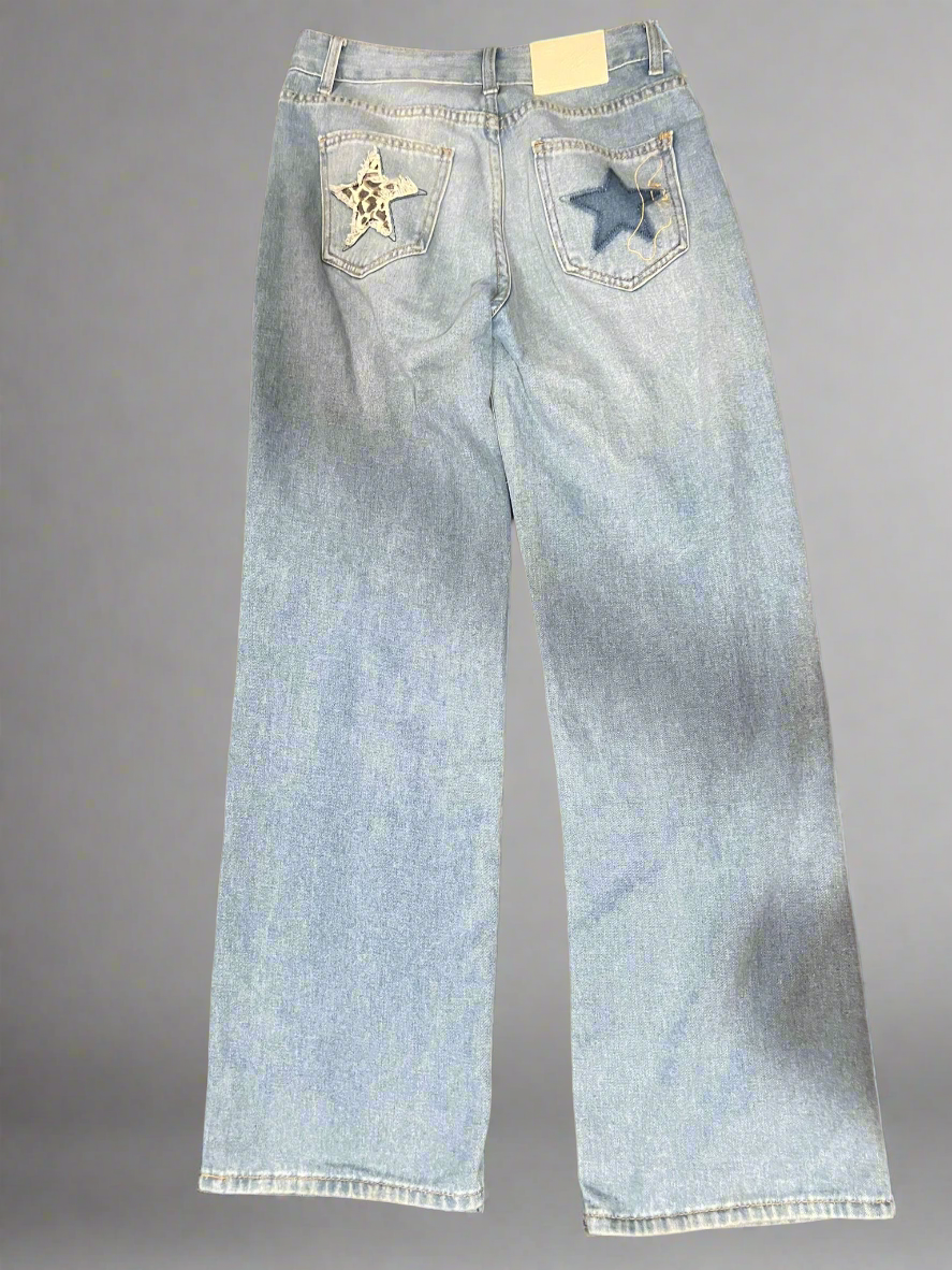 Charlotte Summers women's jeans showing a classic denim fit with five pockets and a mid-rise waist.
