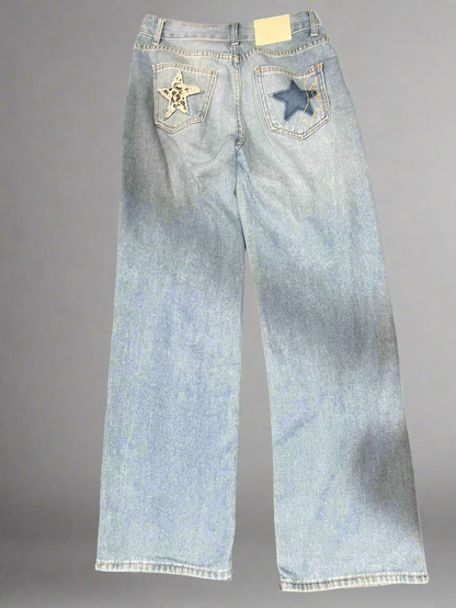 Charlotte Summers women's jeans showing a classic denim fit with five pockets and a mid-rise waist.