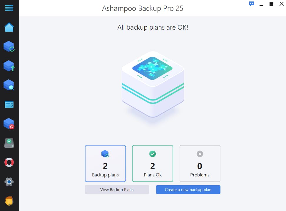 Backup Pro 25 - Backup solution - Image Backup - Data backup programme, rescue in case of malware attack, defective hard drive or Windows crashes - compatible with Windows 11, 10 - BACKUPMYFILESNOW