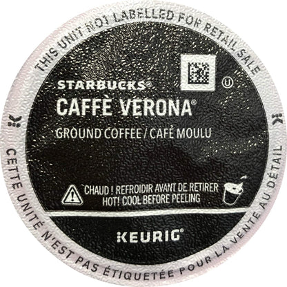 Starbucks Blonde K-Cup coffee pods variety pack with medium, dark roast, and flavored options for hot or iced coffee, 40-pack.