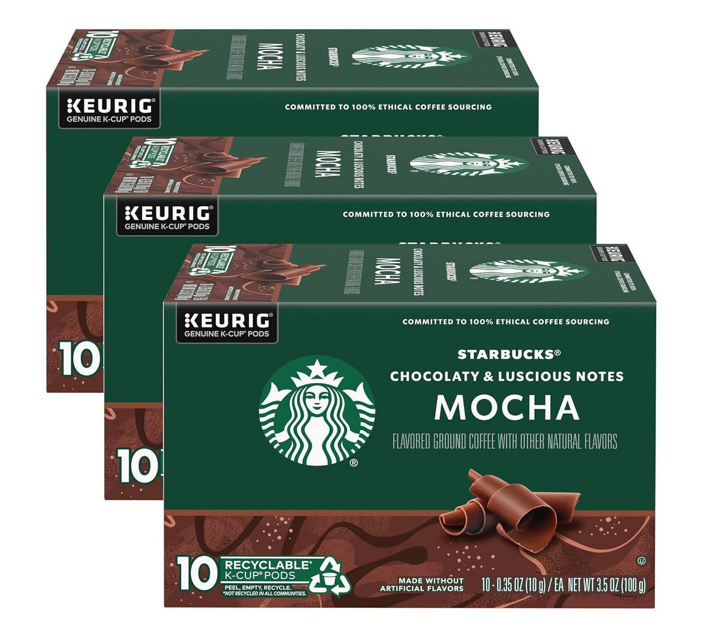 BackupMyFilesNow.com Starbucks K-Cup Coffee Pods variety pack with 40 medium, dark, flavored, hot or iced coffee Keurig pods.