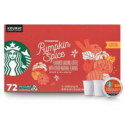 Starbucks Blonde K-Cup coffee pods variety pack with 40 medium, dark roast and flavored coffee pods for Keurig brewers.