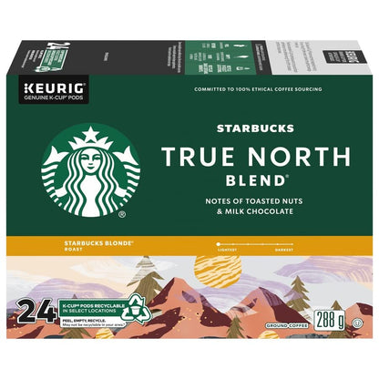 Starbucks Blonde, Medium, Dark Roast K-Cup coffee pods in variety pack for Keurig, 40 single-serve coffee pods.