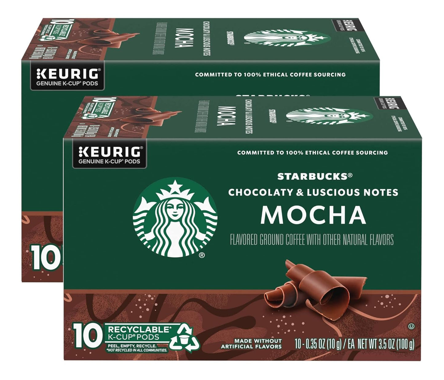 Starbucks K-Cup coffee pods variety pack featuring Blonde, medium, dark roast, and flavored options for hot or iced coffee, 40 pods