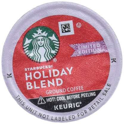 Starbucks Blonde K-Cup coffee pods variety pack with 40 medium, dark roast, and flavored coffee for Keurig brewers
