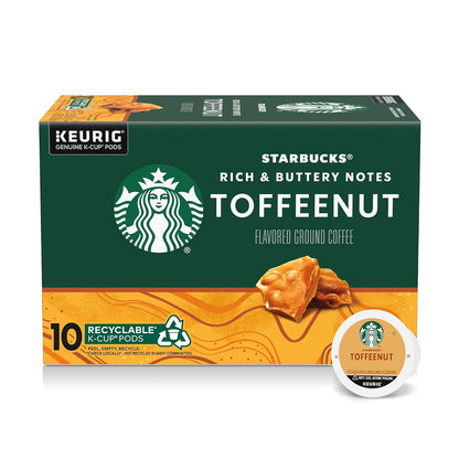 Starbucks Blonde K-Cup coffee pods, medium-dark roast, flavored, hot or iced coffee, variety pack of 40 Keurig-compatible pods