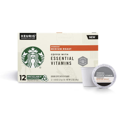 Starbucks Blonde, medium, dark roast K-Cup coffee pods by BACKUPMYFILESNOW.COM®, variety pack for hot or iced coffee, 40 pods