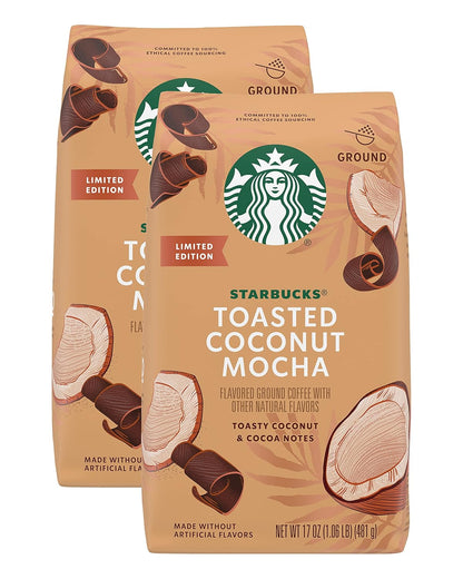 Starbucks Blonde K-Cup coffee pods in variety pack with medium, dark roast, and flavored options for hot or iced coffee, 40-count.