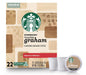 Starbucks K-Cup coffee pods variety pack with Blonde, medium, dark roast, and flavored options for hot or iced coffee, 40 pods.
