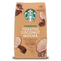 Starbucks Blonde K-Cup coffee pods in variety pack with medium, dark roast, and flavored coffees for hot or iced brewing.