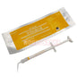0.5g syringe of BackupMyFilesNow.com oral periodontal antiseptic gel and antibacterial ointment for dental health.