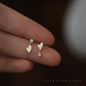 Korean fashion leaf earrings for women with rhinestone tassel charms, ideal for wedding or party jewelry accessories.