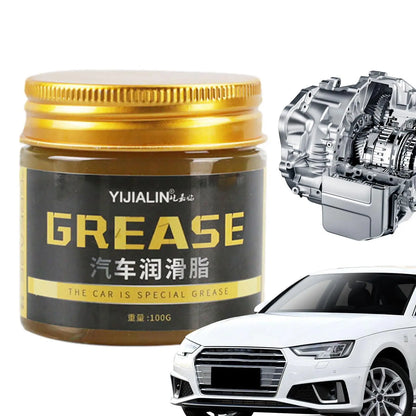 Automotive grease 100g high-temperature, wear-resistant lubricant from BACKUPMYFILESNOW.COM®, suitable for automotive parts.