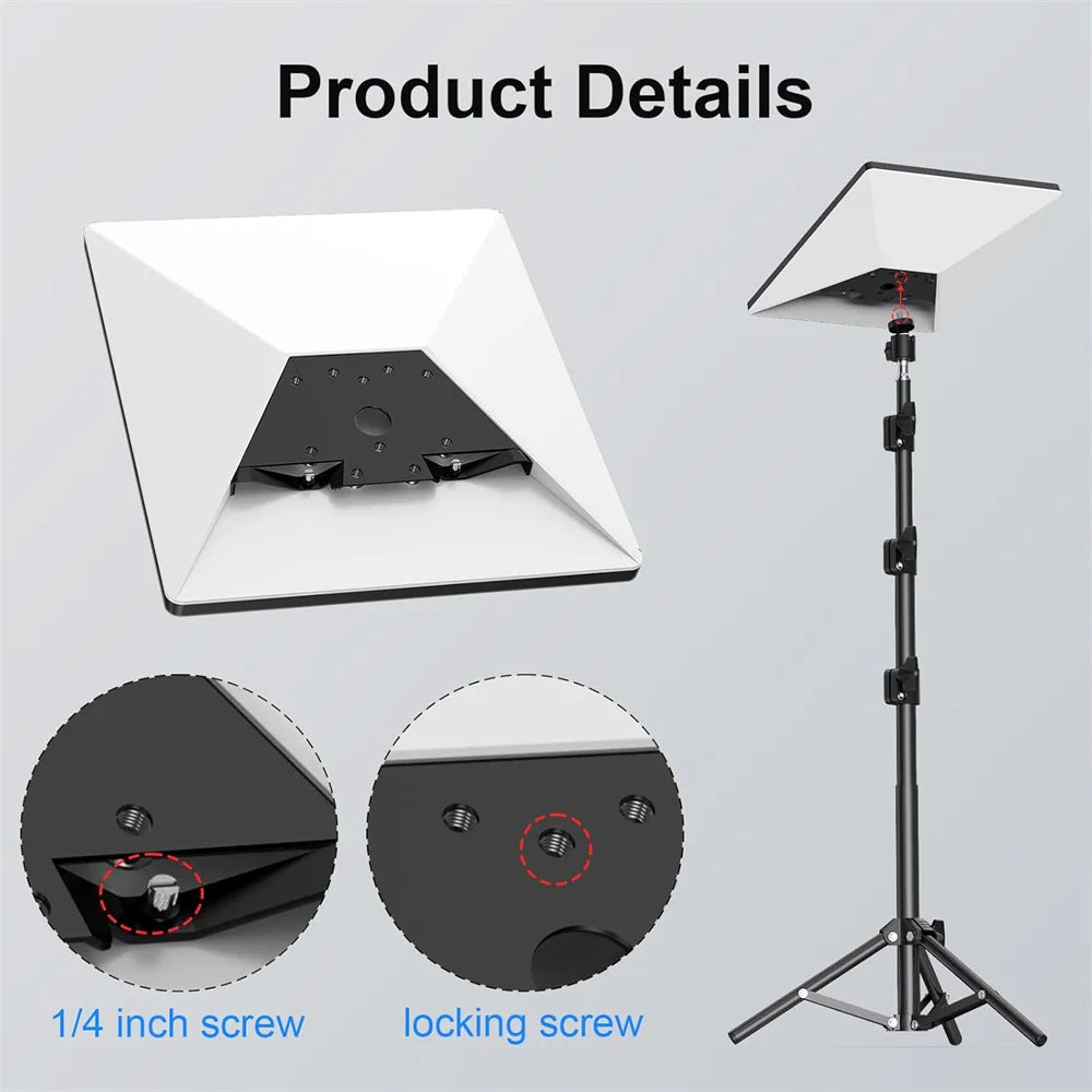 Starlink Mini Tripod with Adapter, adjustable height and tilt, portable and sturdy for RV outdoor camping, compatible with Starlink Mini V4.