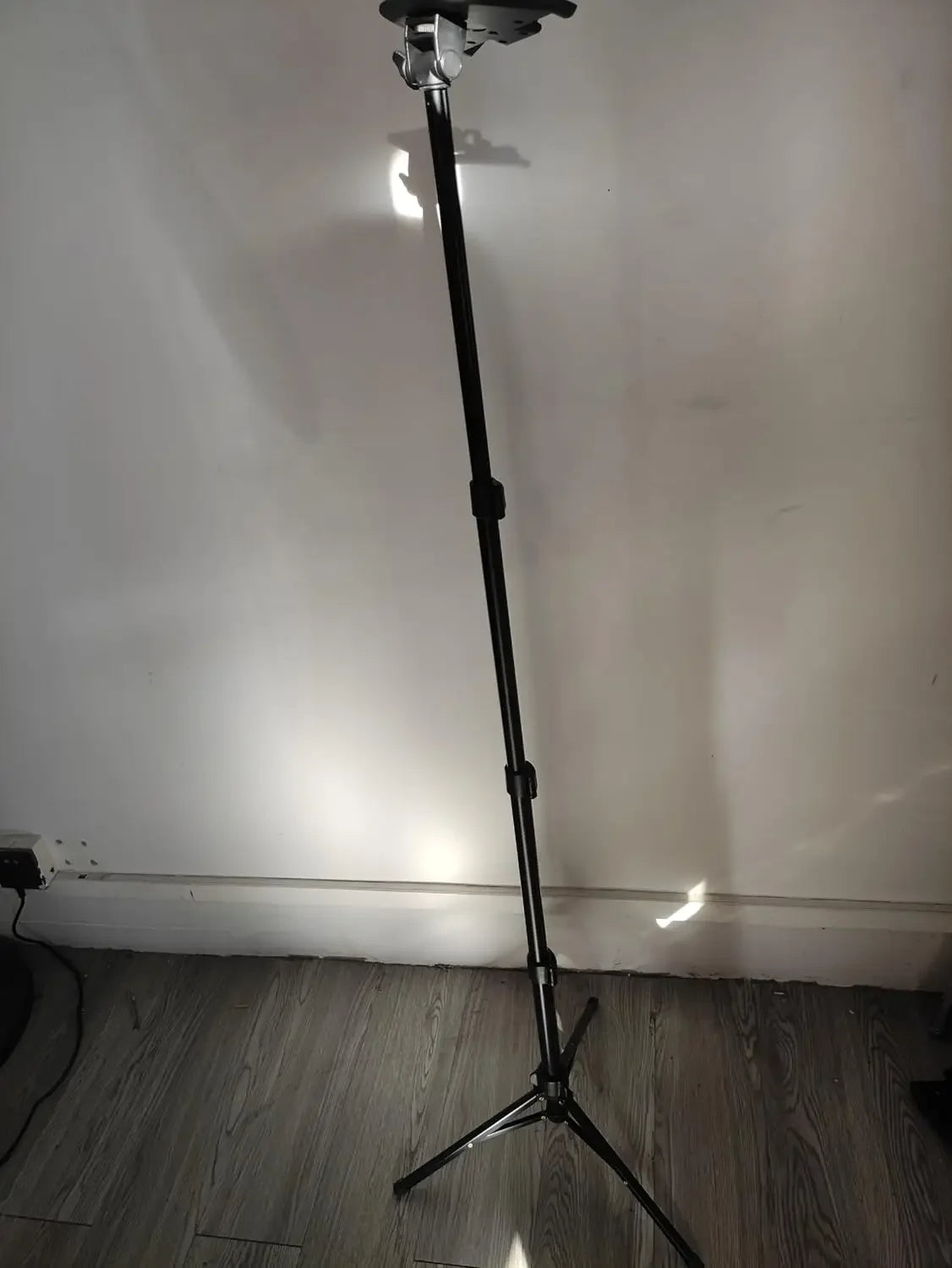 Starlink Mini Tripod with adjustable height and tilt, sturdy and portable for outdoor camping and RV use, by BACKUPMYFILESNOW.COM®.