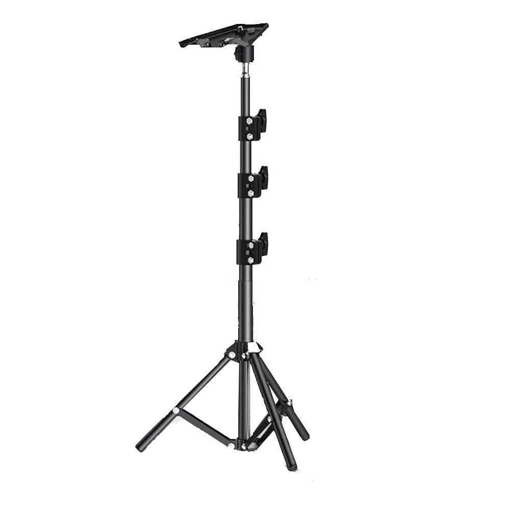 Starlink Mini V4 tripod mount with adjustable height and tilt, outdoor portable compact tripod for camping and RV travel.