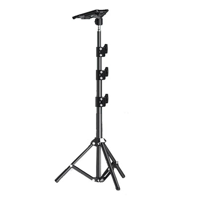 Starlink Mini V4 tripod mount with adjustable height and tilt, outdoor portable compact tripod for camping and RV travel.