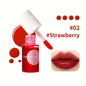 Fruity Lip Tint Water Gloss Tint by BackupMyFilesNow.com showcasing vibrant, moisturizing, waterproof liquid lipstick in a sleek tube.