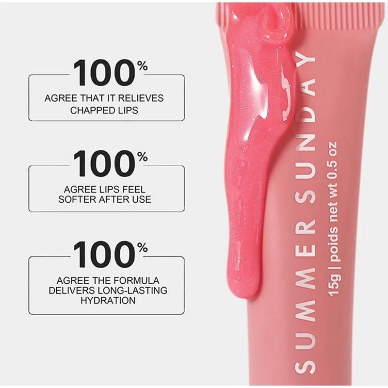 Summer lip balm by BackupMyFilesNow.com, 15ml moisturizing lip care with smoothening and lasting nourishment for women.