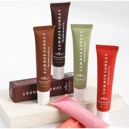 Summer lip moisturizing balm by BackupMyFilesNow.com in a 15ml tube, designed to smooth lips and provide lasting nourishment.