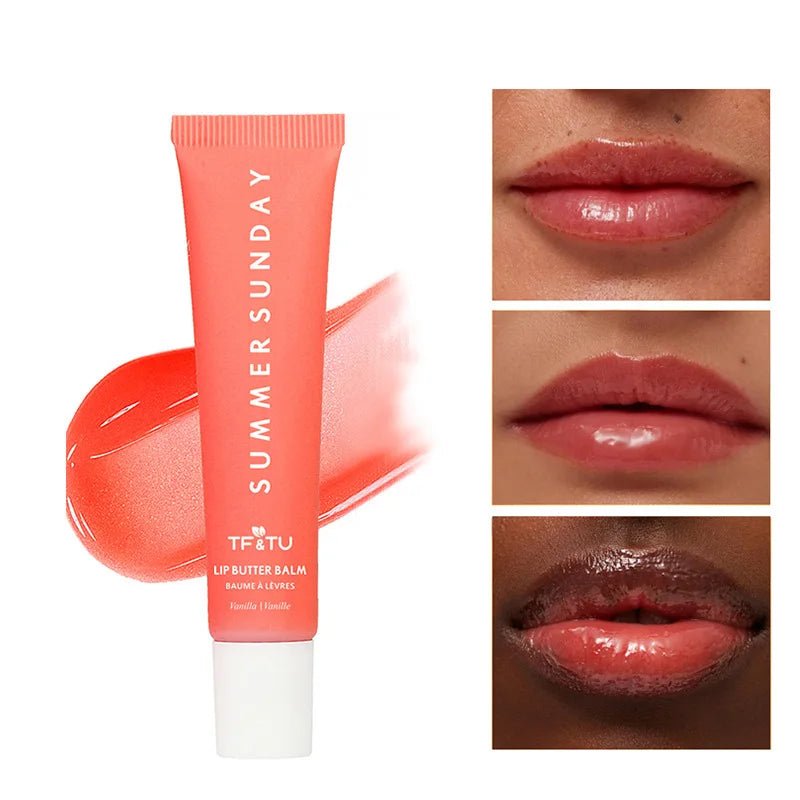 Summer moisturizing lip balm by BackupMyFilesNow.com in a 15ml tube, smooths lips and provides lasting nourishment for daily lip care.