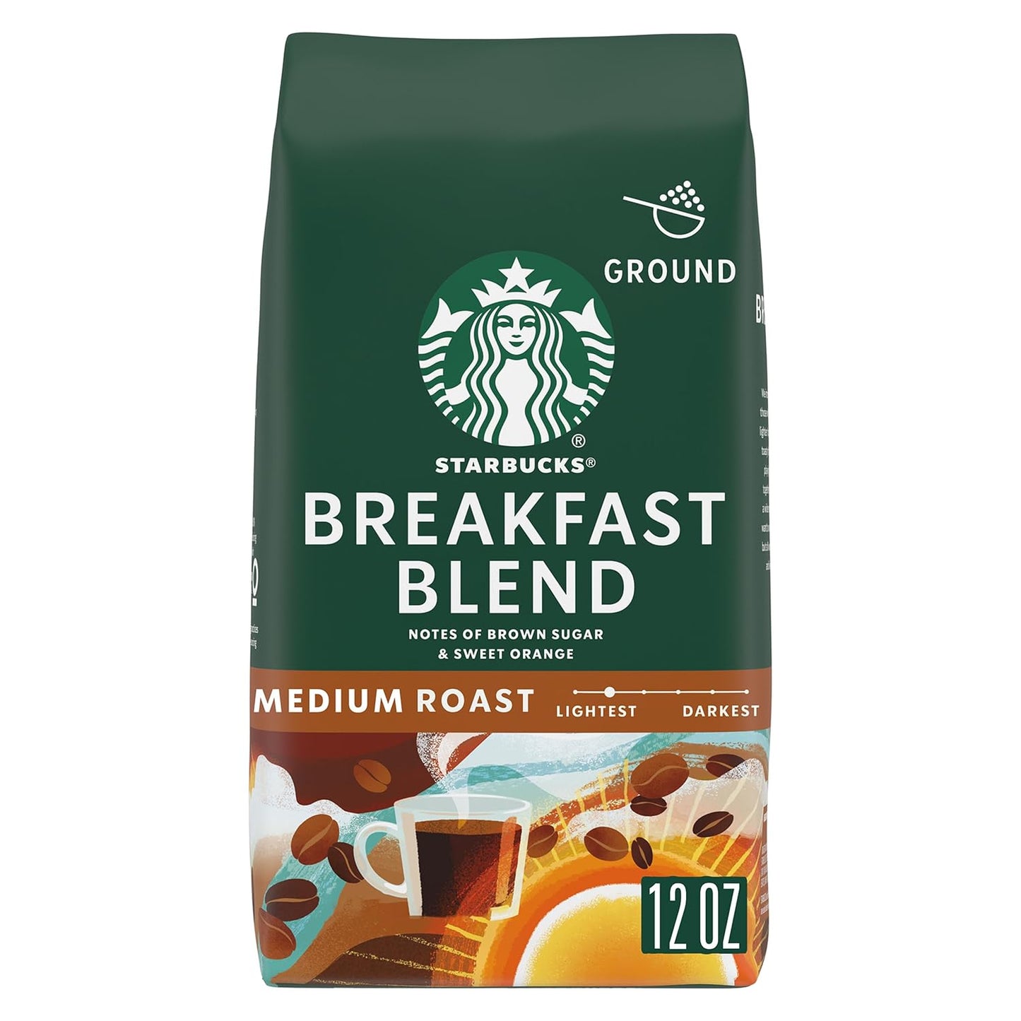 Starbucks Pike Place Roast ground coffee in a 28 oz bag, medium roast suitable for hot or iced coffee, by BACKUPMYFILESNOW.COM®.