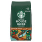 Starbucks Pike Place Roast ground coffee in 28 oz bag, medium roast, suitable for hot or iced coffee brewing.