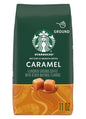 Six 13.83 oz bags of Starbucks Dark Roast Ground Coffee, variety pack for hot or iced coffee, shown in the image.