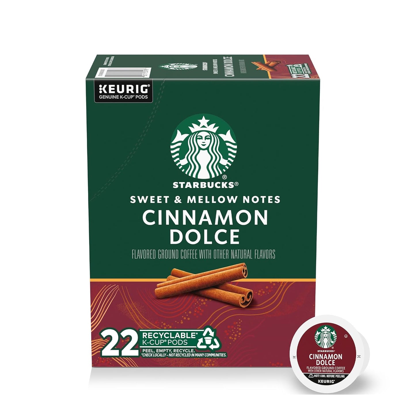 Starbucks caramel flavored K-Cup coffee pods in a box of 40, made with 100% Arabica coffee, by BACKUPMYFILESNOW.COM®.