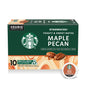 Starbucks Caramel Flavored K-Cup Coffee Pods, 100% Arabica, 40 pods in a box, with caramel coffee flavor and brand packaging