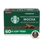 Starbucks Cinnamon Dolce K-Cup coffee pods for Keurig, flavored hot or iced coffee, 22-count pack with caramel design.