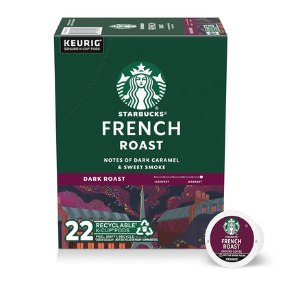 Starbucks K-Cup coffee pods, dark roast espresso for Keurig, 100% Arabica, 75 pods in a box, by BACKUPMYFILESNOW.COM®.