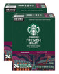Starbucks Dark Roast Espresso K-Cup Coffee Pods for Keurig, 100% Arabica, 75 pods in a box
