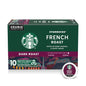 Starbucks Dark Roast Sumatra K-Cup coffee pods for Keurig, 96 pods in 4 boxes, 100% Arabica coffee, compatible with Keurig brewers