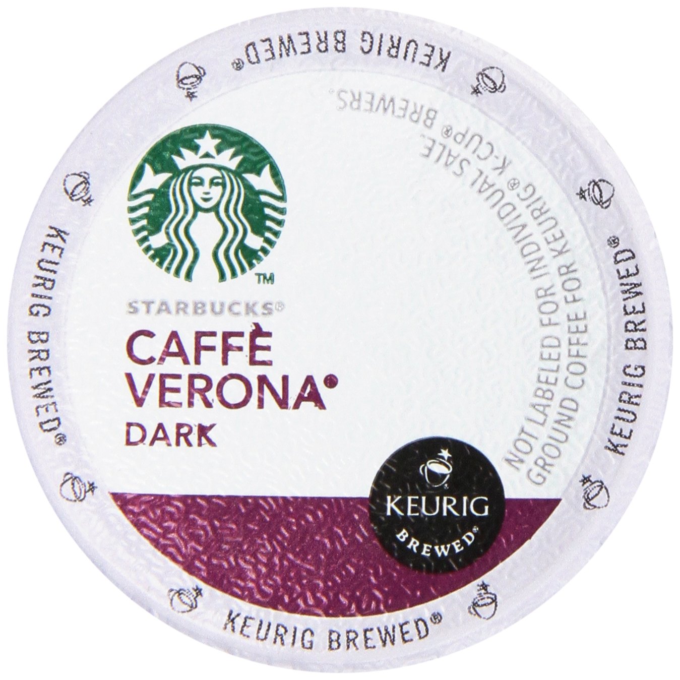 Starbucks K-Cup dark roast coffee pods for Keurig brewers, Sumatra flavor, 96 pods in 4 boxes, 100% Arabica coffee.