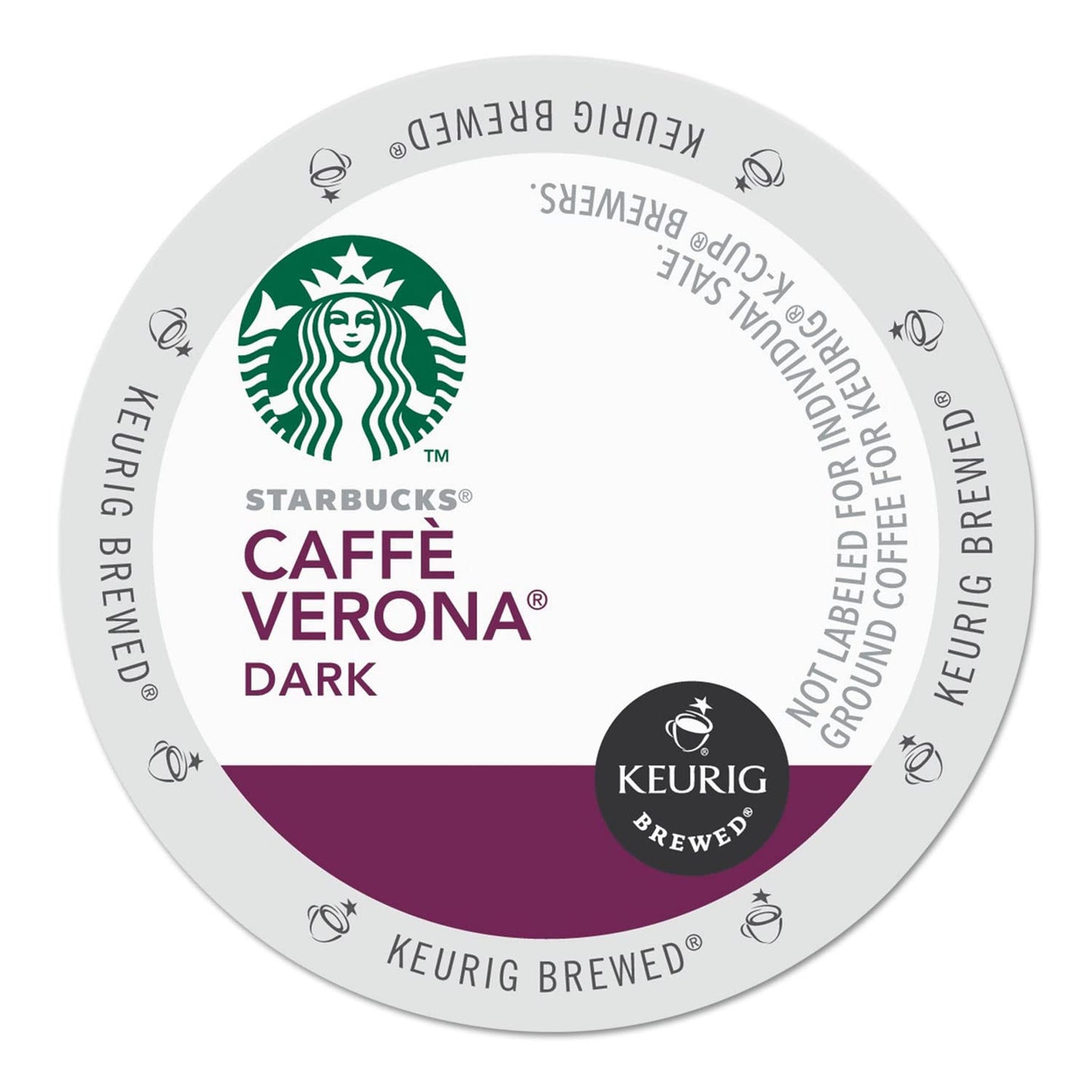 Starbucks K-Cup coffee pods, dark roast Sumatra, 100% Arabica, for Keurig brewers, four boxes with 96 pods in total.
