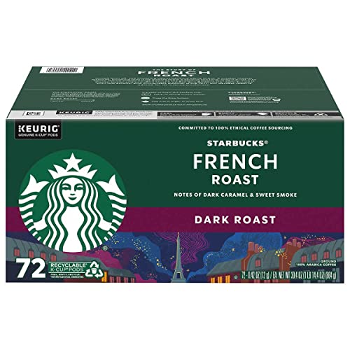 Starbucks K-Cup coffee pods, dark roast Sumatra flavor, 96 pods for Keurig brewers, 100% Arabica, 4-box pack