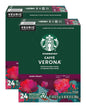 Starbucks K-Cup coffee pods, dark roast Sumatra flavor, 100% Arabica, for Keurig brewers, six boxes with 60 pods total.