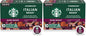 Starbucks K-Cup coffee pods, dark roast Sumatra flavor, 100% Arabica, for Keurig brewers, 6 boxes with 60 pods total.