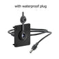 Power Connect Cable for Starlink Mini with waterproof plug and pass-through wall socket, designed for RV setups.